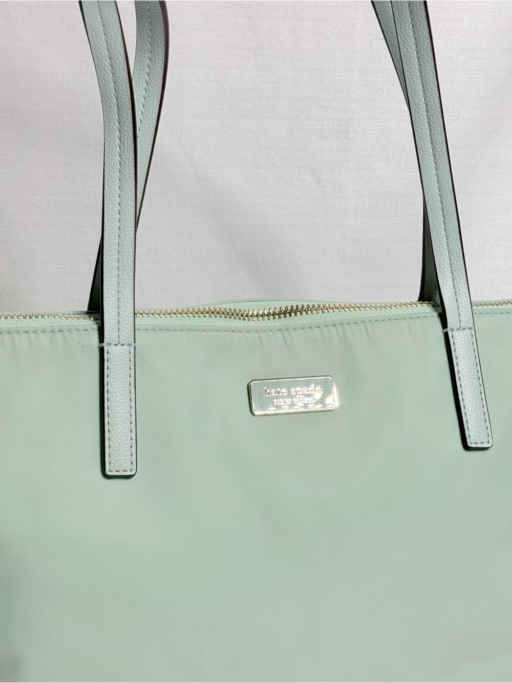Kate Spade New York Women’s Nylon Top Zip Tote Spring Meadow Shoulder Bag - Picture 3 of 14